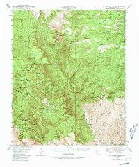Download a high-resolution, GPS-compatible USGS topo map for McFadden Peak, AZ (1980 edition)