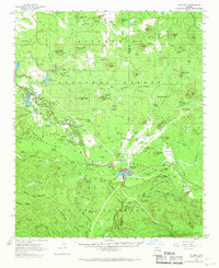 Download a high-resolution, GPS-compatible USGS topo map for McNary, AZ (1968 edition)