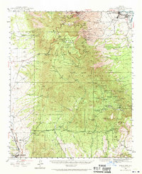 Download a high-resolution, GPS-compatible USGS topo map for Mingus Mtn, AZ (1970 edition)