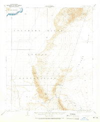 1931 Map of Moon Mtn, 1965 Print
