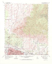 Download a high-resolution, GPS-compatible USGS topo map for Mount Lemmon, AZ (1967 edition)