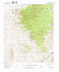 Download a high-resolution, GPS-compatible USGS topo map for Mount Wrightson, AZ (1979 edition)