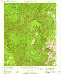 Download a high-resolution, GPS-compatible USGS topo map for Mt Union, AZ (1958 edition)