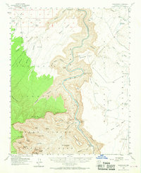 Download a high-resolution, GPS-compatible USGS topo map for Nankoweap, AZ (1970 edition)