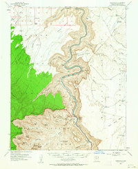 Download a high-resolution, GPS-compatible USGS topo map for Nankoweap, AZ (1964 edition)