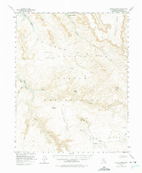 Download a high-resolution, GPS-compatible USGS topo map for Navajo Creek, AZ (1975 edition)