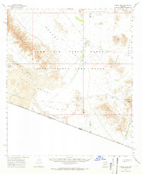 Download a high-resolution, GPS-compatible USGS topo map for ONeill Hills, AZ (1966 edition)