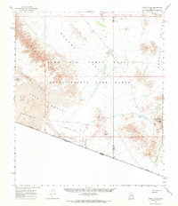 Download a high-resolution, GPS-compatible USGS topo map for ONeill Hills, AZ (1971 edition)