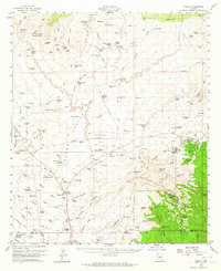 Download a high-resolution, GPS-compatible USGS topo map for Oracle, AZ (1964 edition)