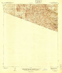 preview thumbnail of historical topo map of Santa Cruz County, AZ in 1944
