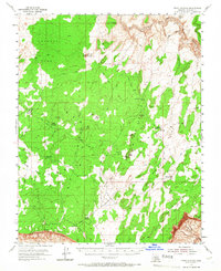 Download a high-resolution, GPS-compatible USGS topo map for Paria Plateau, AZ (1966 edition)