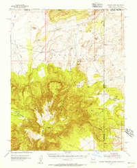 Download a high-resolution, GPS-compatible USGS topo map for Pastora Peak, AZ (1956 edition)
