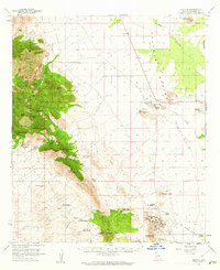 Download a high-resolution, GPS-compatible USGS topo map for Pearce, AZ (1962 edition)