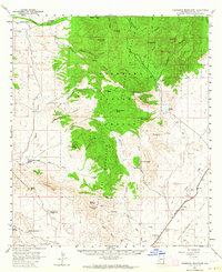 Download a high-resolution, GPS-compatible USGS topo map for Pedregosa Mountains, AZ (1964 edition)