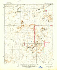 preview thumbnail of historical topo map of Navajo County, AZ in 1912
