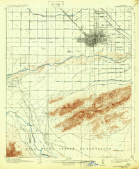 Download a high-resolution, GPS-compatible USGS topo map for Phoenix, AZ (1932 edition)