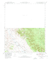 Download a high-resolution, GPS-compatible USGS topo map for Picacho Butte, AZ (1973 edition)