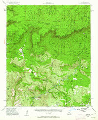 Download a high-resolution, GPS-compatible USGS topo map for Pine, AZ (1962 edition)