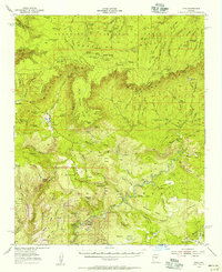 Download a high-resolution, GPS-compatible USGS topo map for Pine, AZ (1956 edition)