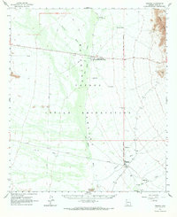Download a high-resolution, GPS-compatible USGS topo map for Pisinimo, AZ (1971 edition)