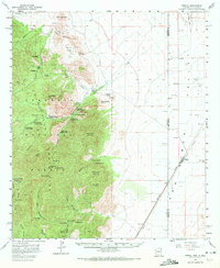 Download a high-resolution, GPS-compatible USGS topo map for Portal, AZ (1972 edition)