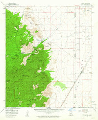 Download a high-resolution, GPS-compatible USGS topo map for Portal, AZ (1963 edition)
