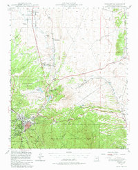 preview thumbnail of historical topo map of Prescott, AZ in 1947
