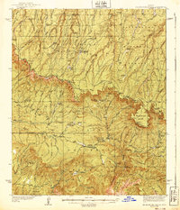 Download a high-resolution, GPS-compatible USGS topo map for Promontory Butte, AZ (1939 edition)