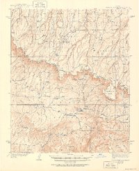 Download a high-resolution, GPS-compatible USGS topo map for Promontory Butte, AZ (1951 edition)