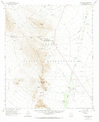 Download a high-resolution, GPS-compatible USGS topo map for Quijotoa Mts, AZ (1969 edition)