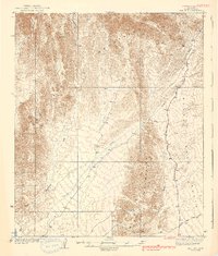 Download a high-resolution, GPS-compatible USGS topo map for Red Hill, AZ (1939 edition)