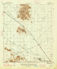 1947 Map of Red Rock