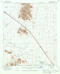 Download a high-resolution, GPS-compatible USGS topo map for Red Rock, AZ (1971 edition)