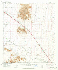 Download a high-resolution, GPS-compatible USGS topo map for Red Rock, AZ (1965 edition)