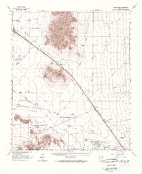 Download a high-resolution, GPS-compatible USGS topo map for Red Rock, AZ (1971 edition)