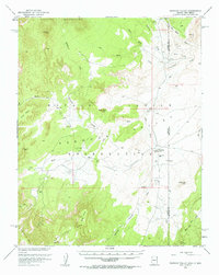 preview thumbnail of historical topo map of Apache County, AZ in 1953