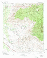 Download a high-resolution, GPS-compatible USGS topo map for Rincon Valley, AZ (1974 edition)