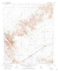 Download a high-resolution, GPS-compatible USGS topo map for Salome, AZ (1982 edition)