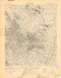 preview thumbnail of historical topo map of Pima County, AZ in 1925