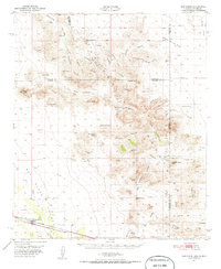 1950 Map of San Simon, AZ