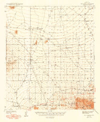 preview thumbnail of historical topo map of Pima County, AZ in 1948