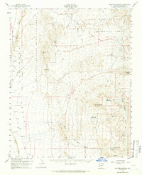 Download a high-resolution, GPS-compatible USGS topo map for Senator Mountain, AZ (1966 edition)