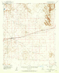Download a high-resolution, GPS-compatible USGS topo map for Sentinel, AZ (1961 edition)