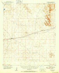 preview thumbnail of historical topo map of Maricopa County, AZ in 1950