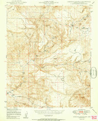 Download a high-resolution, GPS-compatible USGS topo map for Sheridan Mountain, AZ (1950 edition)