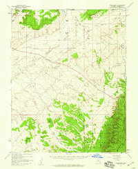 Download a high-resolution, GPS-compatible USGS topo map for Shinarump, AZ (1959 edition)