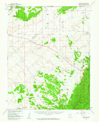 Download a high-resolution, GPS-compatible USGS topo map for Shinarump, AZ (1964 edition)