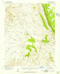Download a high-resolution, GPS-compatible USGS topo map for Shinumo Altar, AZ (1956 edition)