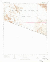 Download a high-resolution, GPS-compatible USGS topo map for Sierra Arida, AZ (1966 edition)