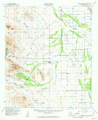 preview thumbnail of historical topo map of Pima County, AZ in 1959